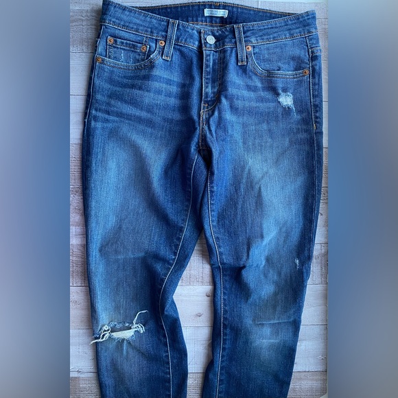 LEVI’s Boyfriend Skinny Jeans Size 26 - Picture 7 of 10